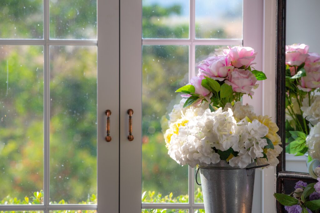 window and flowers